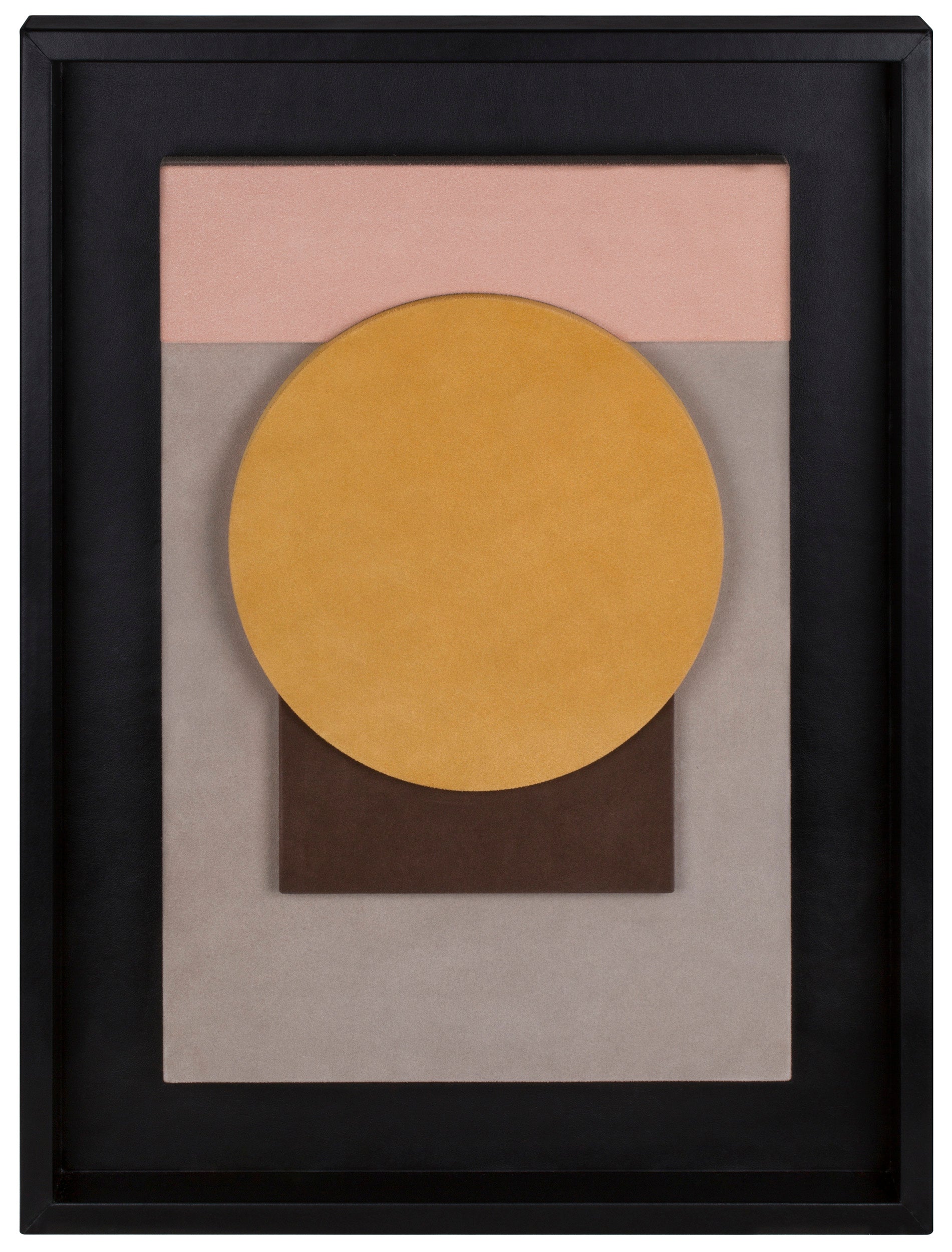 Giobagnara x Stéphane Parmentier: Tabou Cornice Suede-Covered Wood Wall Sculpture in Nappa Leather Frame | Contemporary Wall Art, Stylish Sculpture & Home Decor | 2Jour Concierge, #1 luxury high-end gift & lifestyle shop