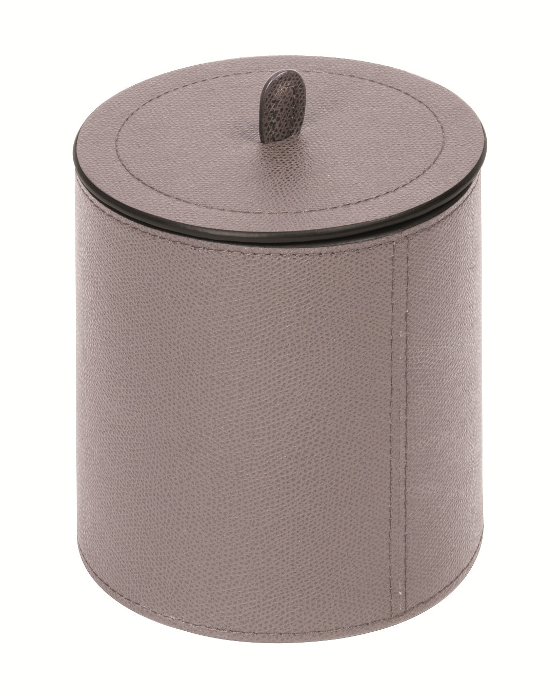 Giobagnara Harris Trinket Box | All leather-covered with removable lid | Available in oval and round shapes, in various sizes | Home Decor and Storage | 2Jour Concierge, your luxury lifestyle shop