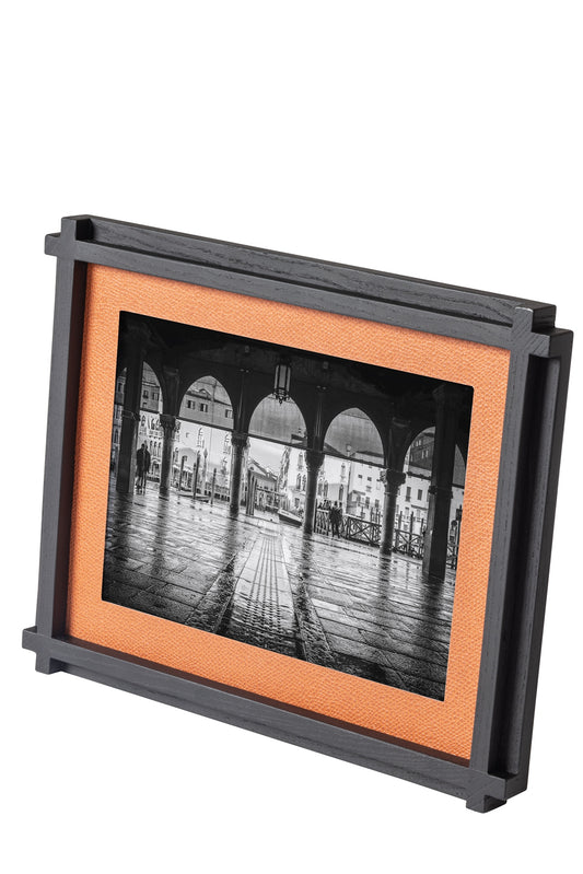 Structura Leather & Wood Picture Frame L