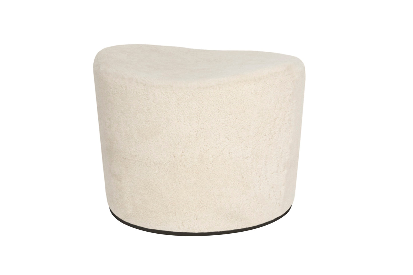 Giobagnara | Perseus Pouf: Rotating base with upholstered cotton cushion | Furniture / Stools | 2Jour Concierge, your luxury lifestyle shop | contemporary seating, sculptural design, tactile comfort, refined interiors