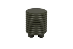 x Stephane Parmentier Scala Leather-Covered Stool