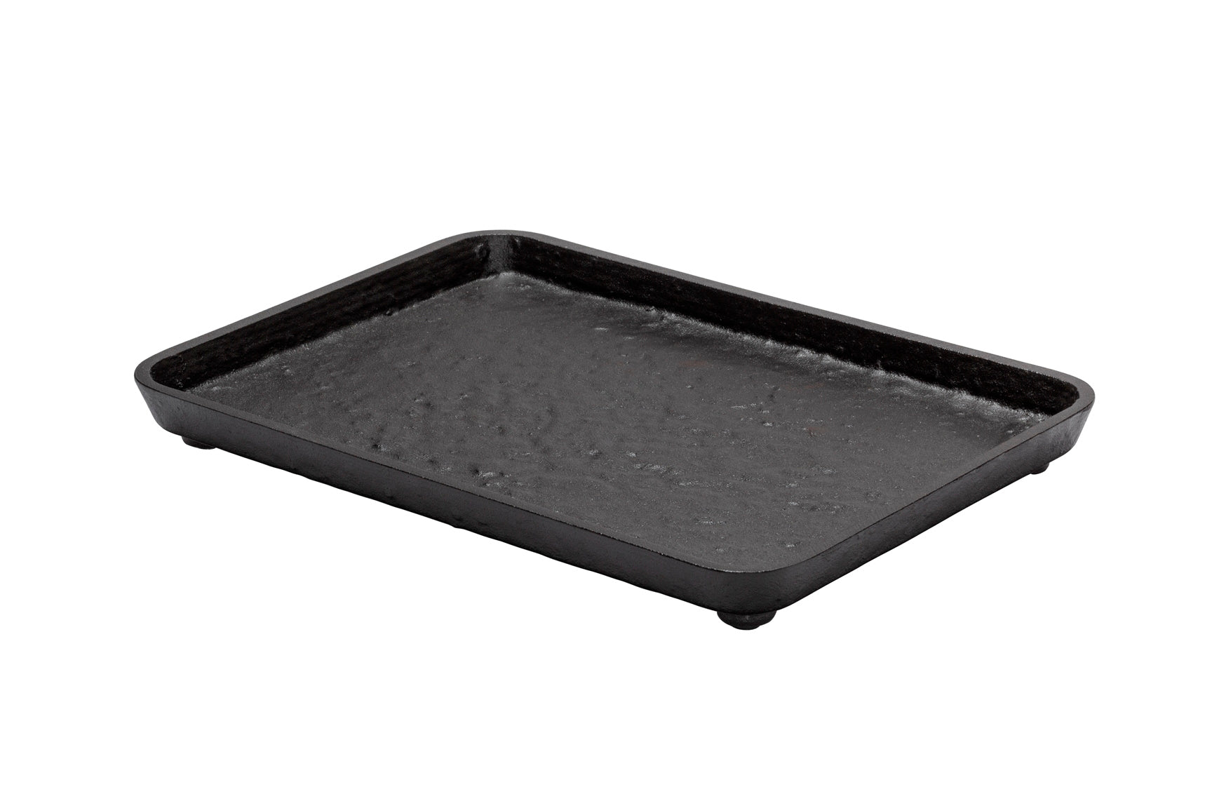 Giobagnara Riace Rectangular Valet Tray | Part of the Riace Imperfect Bronze Bathroom Set | Cast aluminum with burnished bronze finish | A modern and essential design with primal artistry | 2Jour Concierge, your luxury lifestyle shop