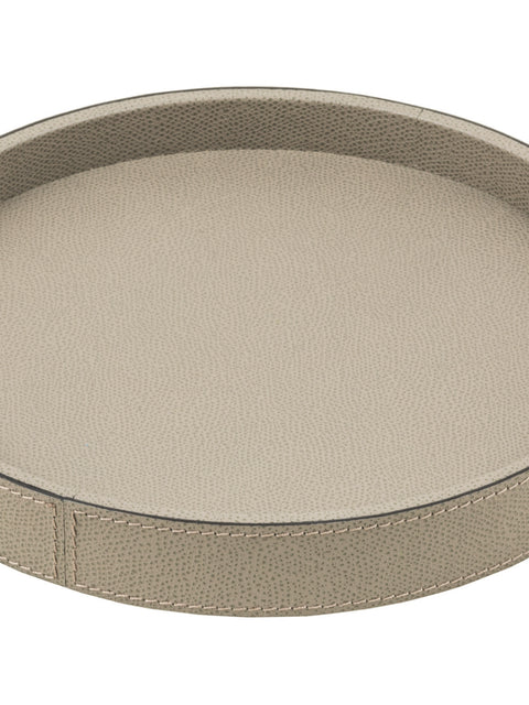 Giobagnara | Polo Valet Tray: Leather-covered tray available in four shapes and multiple sizes | Decor / Valet Trays | 2Jour Concierge, your luxury lifestyle shop | luxury decorative storage, premium valet trays for expensive interiors, entry consoles, bedside surfaces, workspaces, and coordinated wardrobe interiors