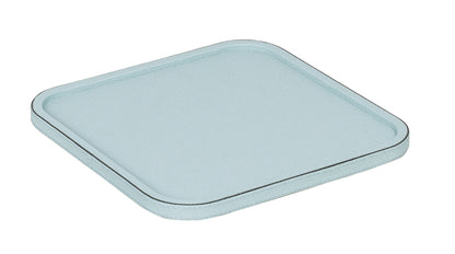 Polo Leather Stackable Valet Tray, Square Large
