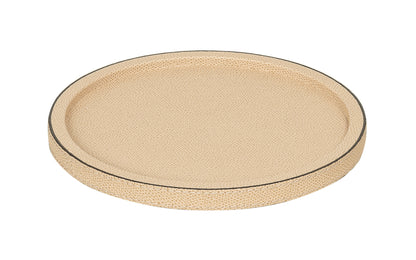Giobagnara | Polo Stackable Valet Tray: Leather-covered wood stackable tray in round, square, and rectangular shapes with multiple sizes | Decor / Valet Trays | 2Jour Concierge, your luxury lifestyle shop | premium valet trays for expensive interiors, luxury decorative storage, office desks, bedside tables, and coordinated wardrobe systems