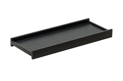 x Stephane Parmentier Enzo Rally Leather-Covered Valet Tray Long Rectangular Large
