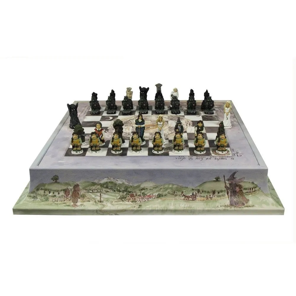 Geoffrey Parker Hand-painted Fairytale Inspired Chess Set | Artisanal Chess Set, Imaginative Board Games & Collectibles | 2Jour Concierge, your destination for unique and creative pieces