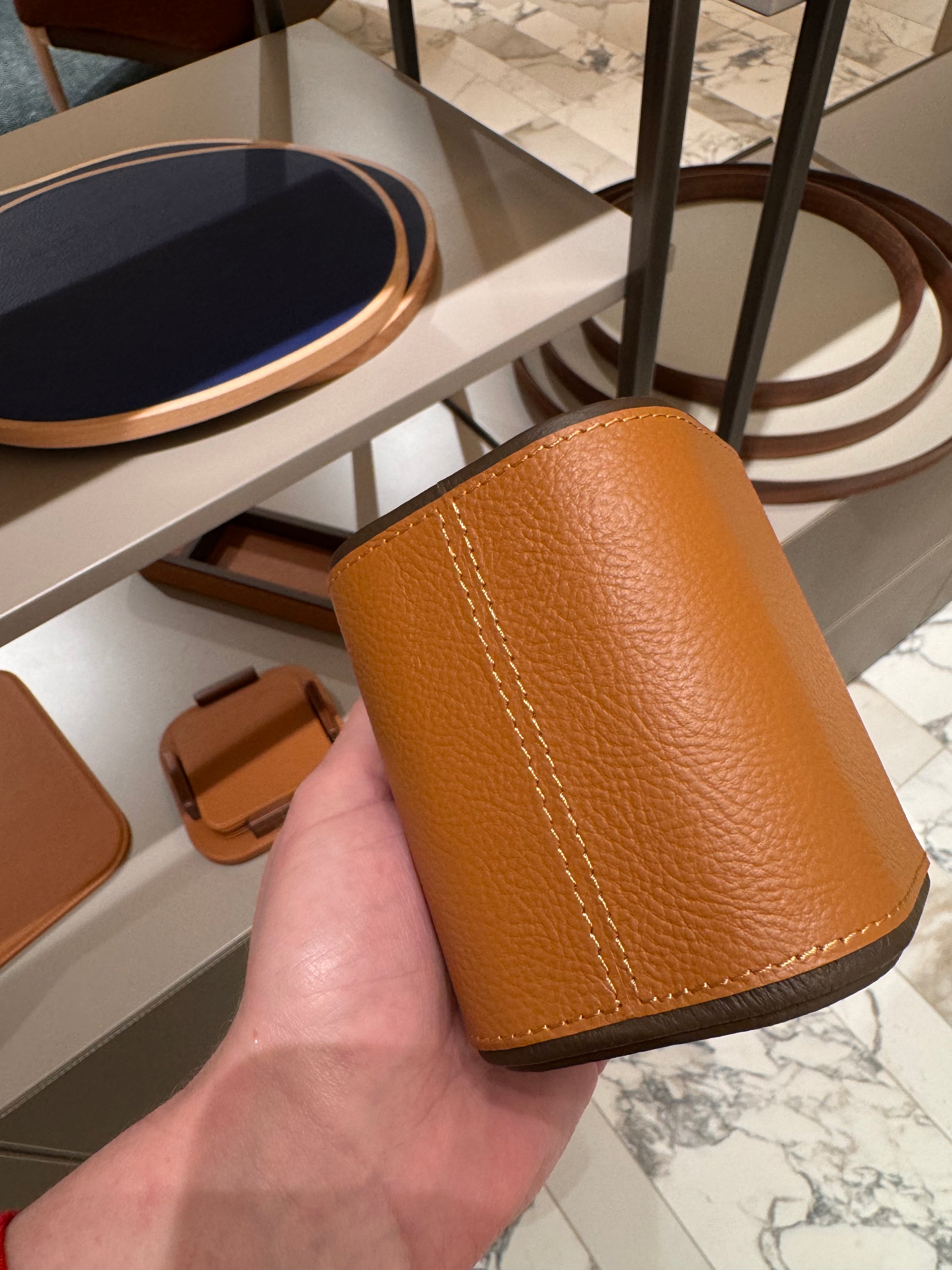 Desk Set by Giobagnara x Poltrona Frau - detail 06