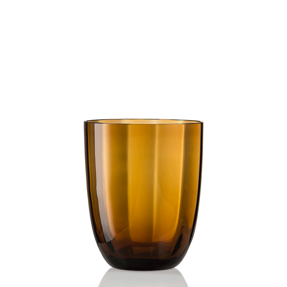 Idra Textured Murano Glass Tumbler