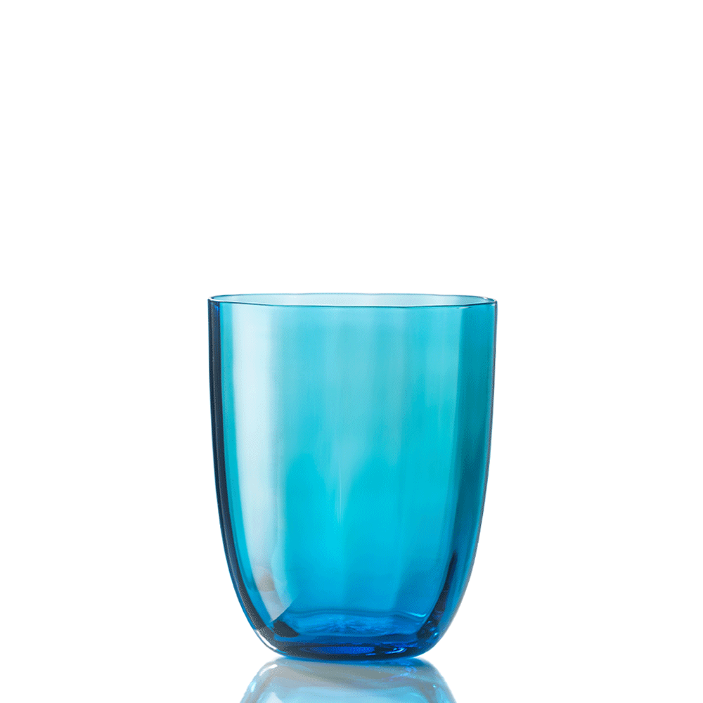 Idra Textured Murano Glass Tumbler