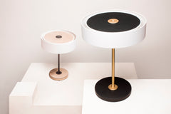 Fly Leather-Covered Table Lamp