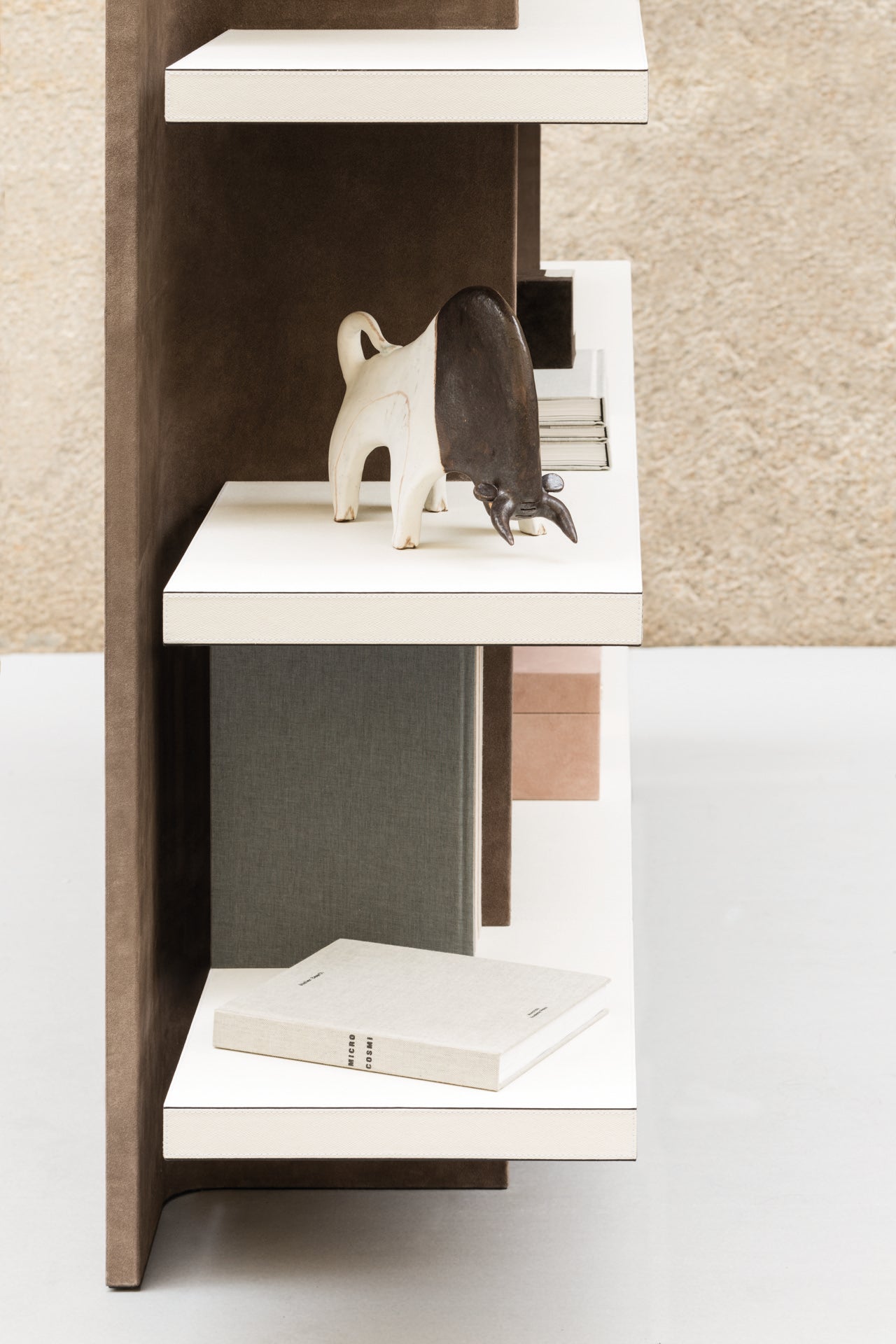x Stéphane Parmentier Vector Leather-Covered Bookshelf