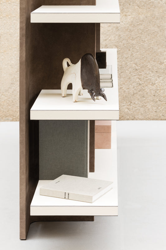 x Stéphane Parmentier Vector Leather-Covered Bookshelf