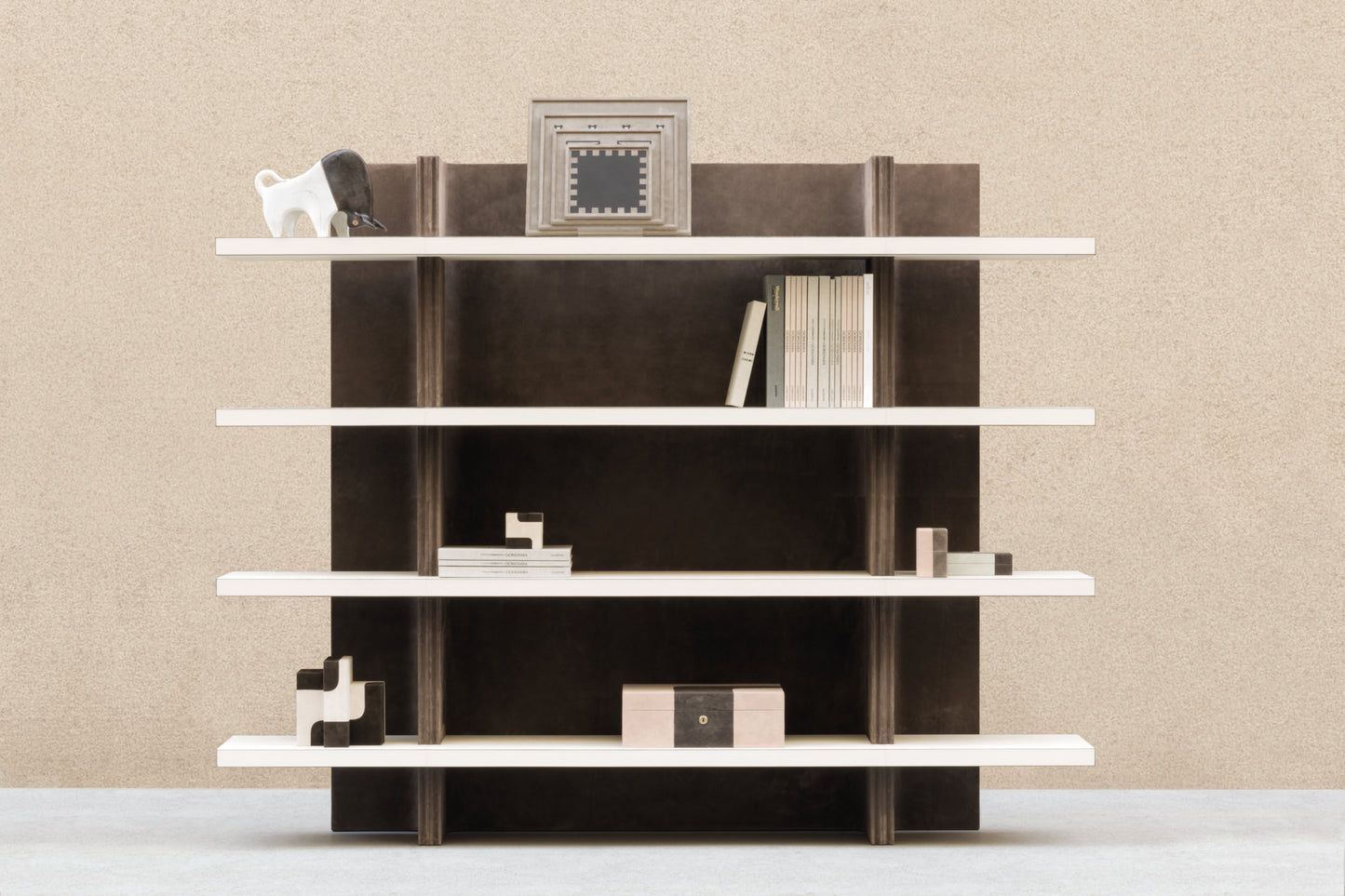 x Stéphane Parmentier Vector Leather-Covered Bookshelf