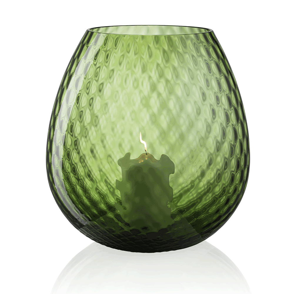 Macramè Murano Glass Candle Holder XL-XXL