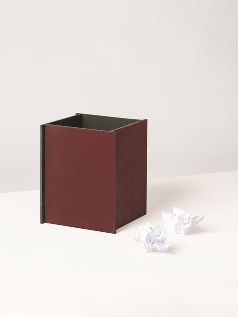 x Stéphane Parmentier Malaparte Suede & Metal Bin