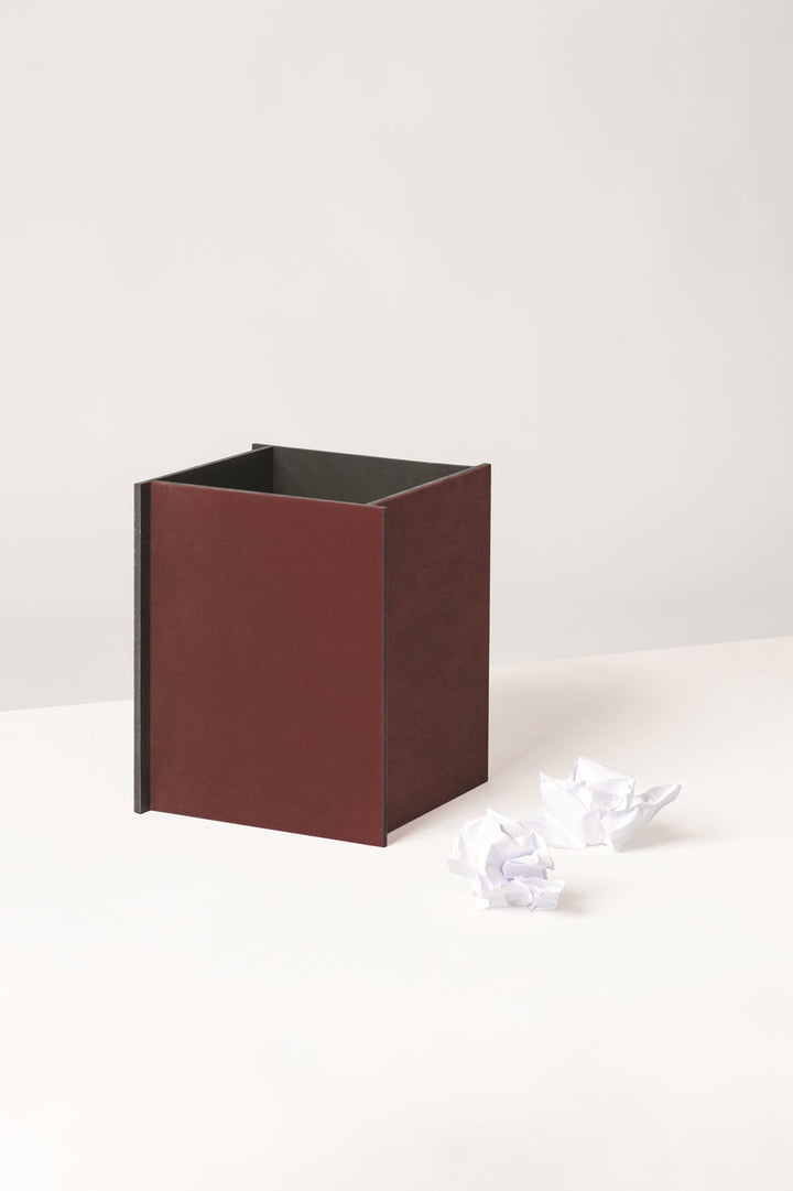 x Stéphane Parmentier Malaparte Suede & Metal Bin