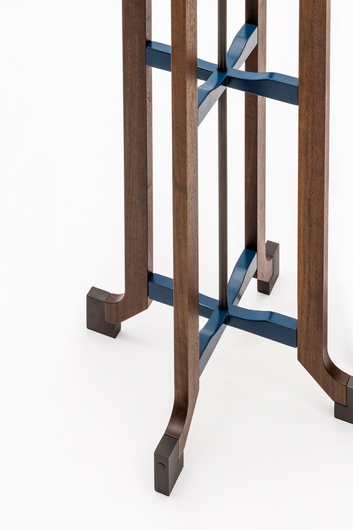 x Martino Gamper Margo Wood & Leather Floor Lamp