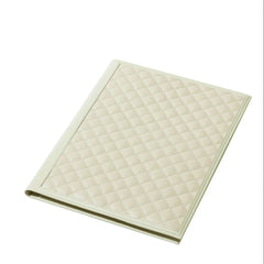 Diamonds Leather Notepad Holder with Pencil Holder