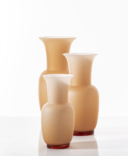 Opalino Vase by Venini | Handmade blown glass vase embodying elegance with pure, essential lines | Made of Murano glass | Available in matte or glossy, opale or transparent finishes | Home Decor Vases | 2Jour Concierge, your luxury lifestyle shop