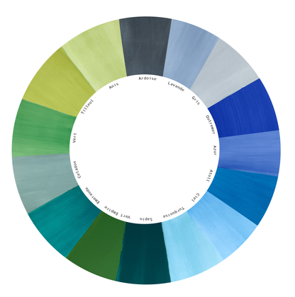 Ambassade Color Limoges Porcelain Dinner Plate with Ornamental Border Motif & Smooth Glazed Finish