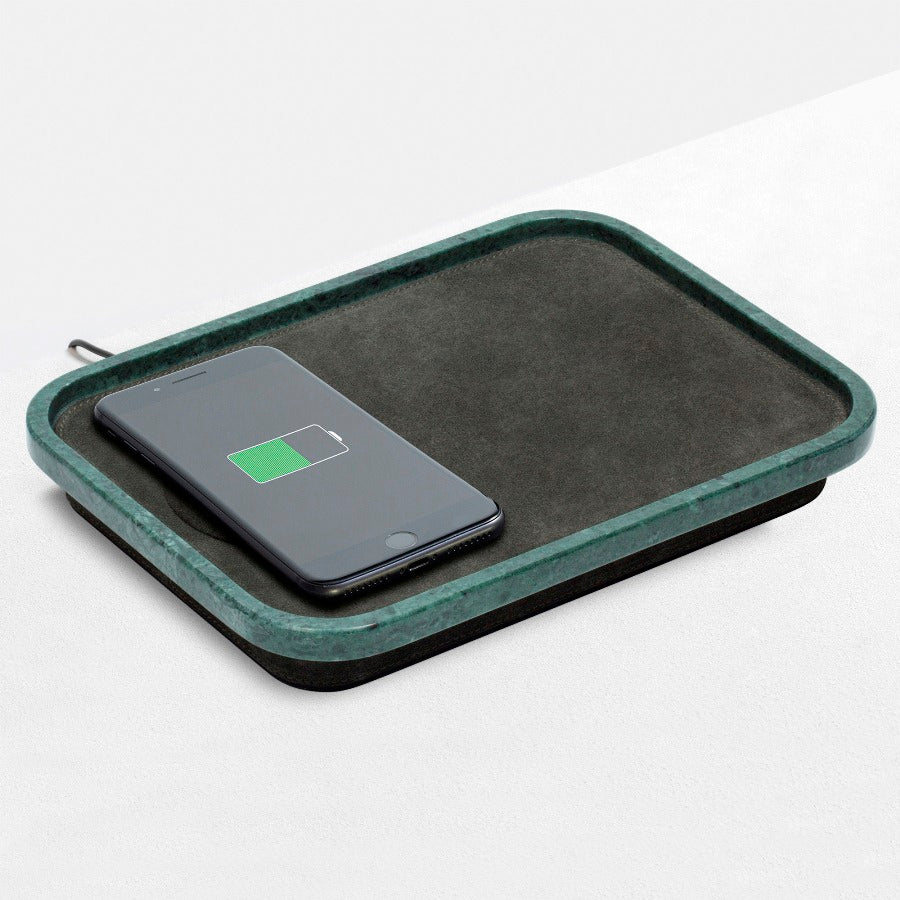 Giobagnara Polo Marmo Wireless Charger | 2Jour Concierge, #1 luxury high-end gift & lifestyle shop