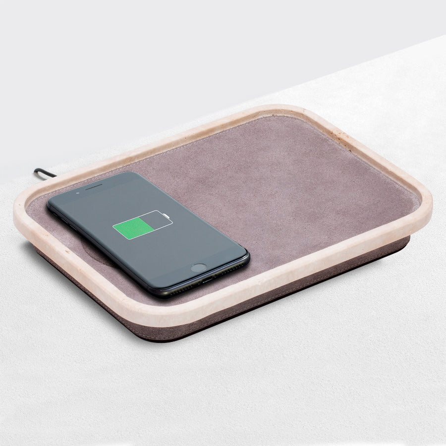 Giobagnara Polo Marmo Wireless Charger | 2Jour Concierge, #1 luxury high-end gift & lifestyle shop