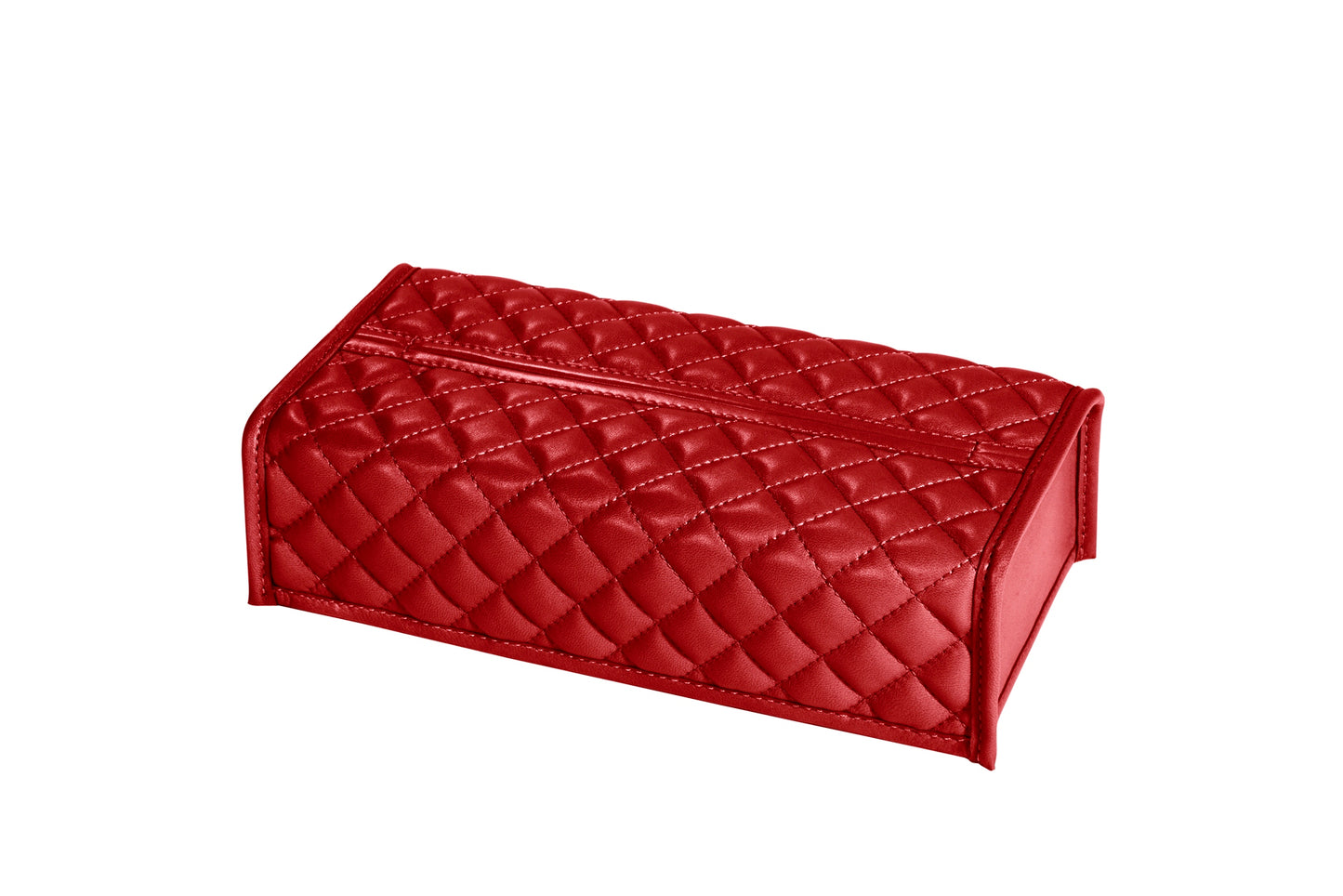 Riviere Elba Quilted Diamonds Leather Tissue Holder | Padded Leather Tissue Box Cover | Elegant Quilted Diamonds Design | Explore a Range of Luxury Home Accessories and Yacht Decor at 2Jour Concierge, #1 luxury high-end gift & lifestyle shop