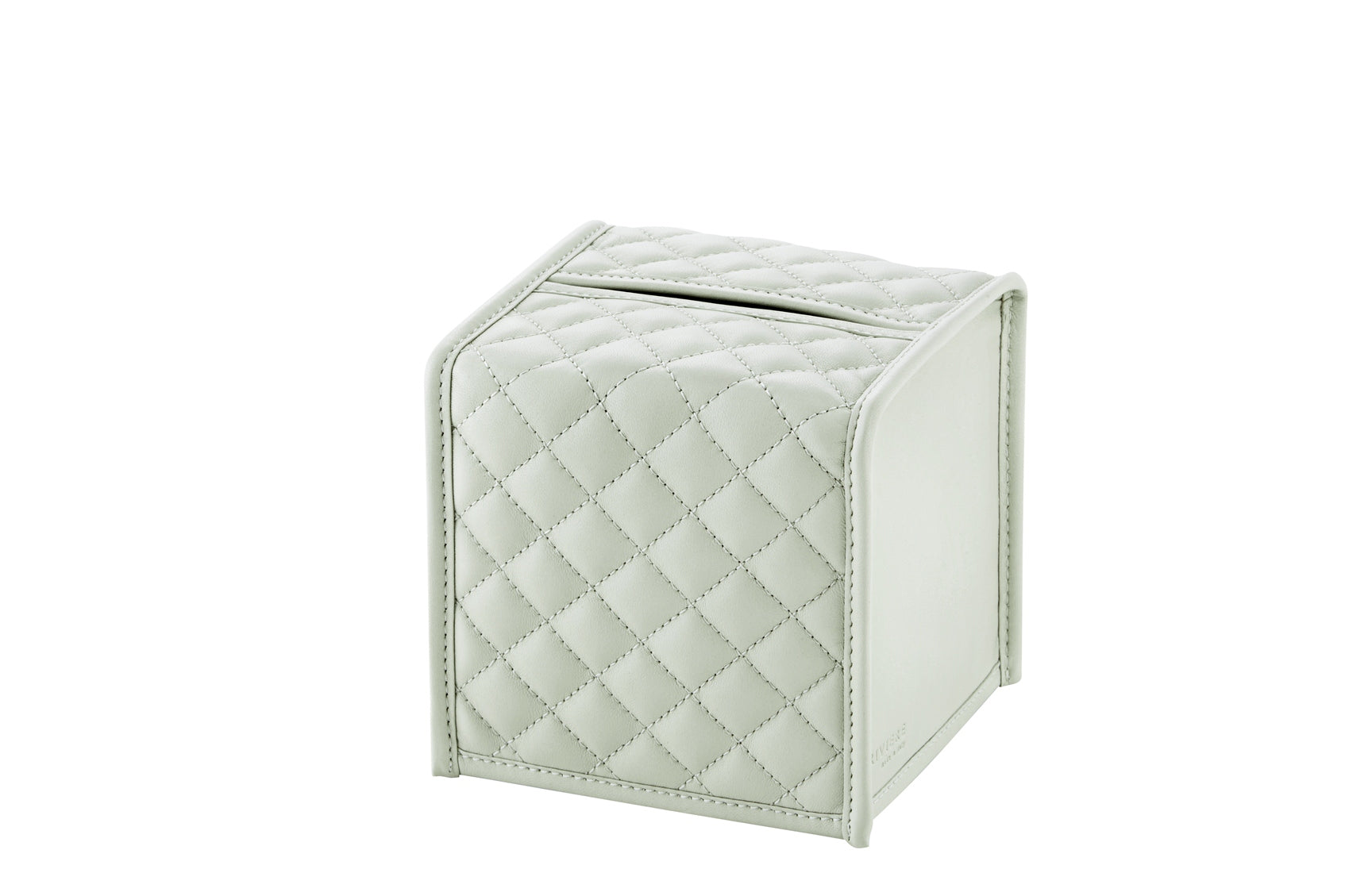 Riviere Elba Quilted Diamonds Leather Tissue Holder | Padded Leather Tissue Box Cover | Elegant Quilted Diamonds Design | Explore a Range of Luxury Home Accessories and Yacht Decor at 2Jour Concierge, #1 luxury high-end gift & lifestyle shop