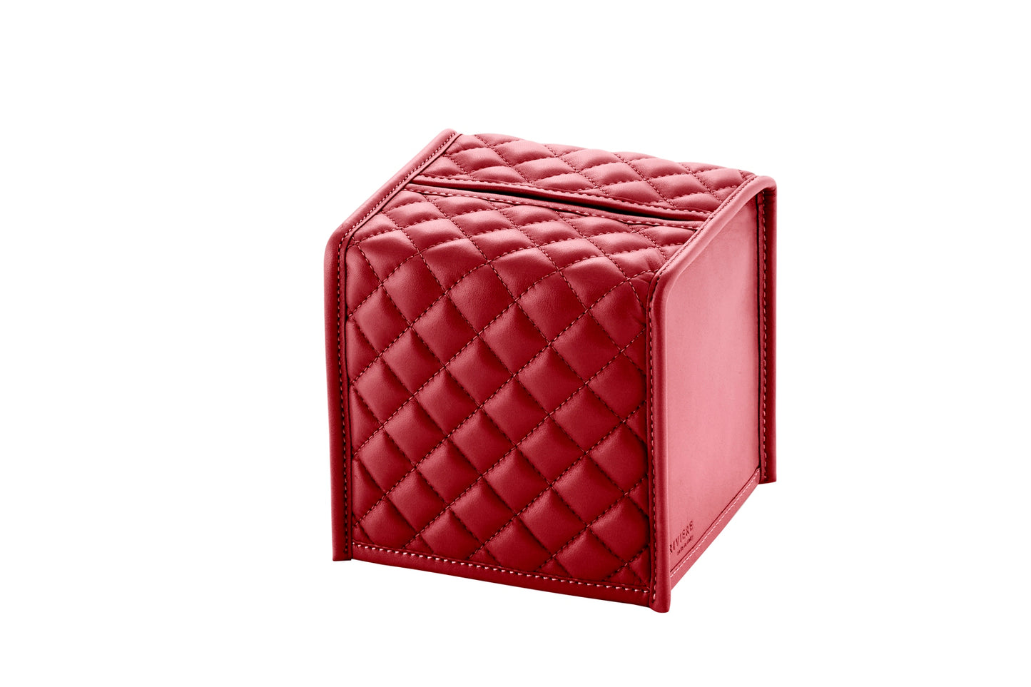 Riviere Elba Quilted Diamonds Leather Tissue Holder | Padded Leather Tissue Box Cover | Elegant Quilted Diamonds Design | Explore a Range of Luxury Home Accessories and Yacht Decor at 2Jour Concierge, #1 luxury high-end gift & lifestyle shop