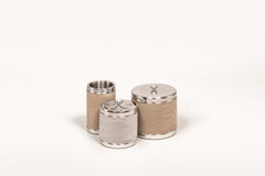 Menton Techstraw Two-Chamber Insulated Brass Ice Bucket