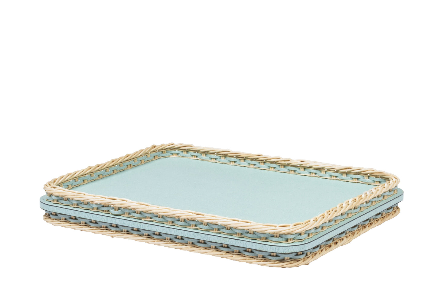 Pigment France Reims Leather & Rattan Bed Tray | Luxury Bedroom Accessories, Elegant Breakfast Trays & Gift Items | 2Jour Concierge, #1 luxury high-end gift & lifestyle shop