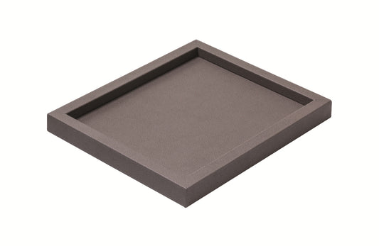 Chaumont Valet Tray by Pigment France | Leather covered wood valet tray. | Home Decor and Organization | 2Jour Concierge, your luxury lifestyle shop