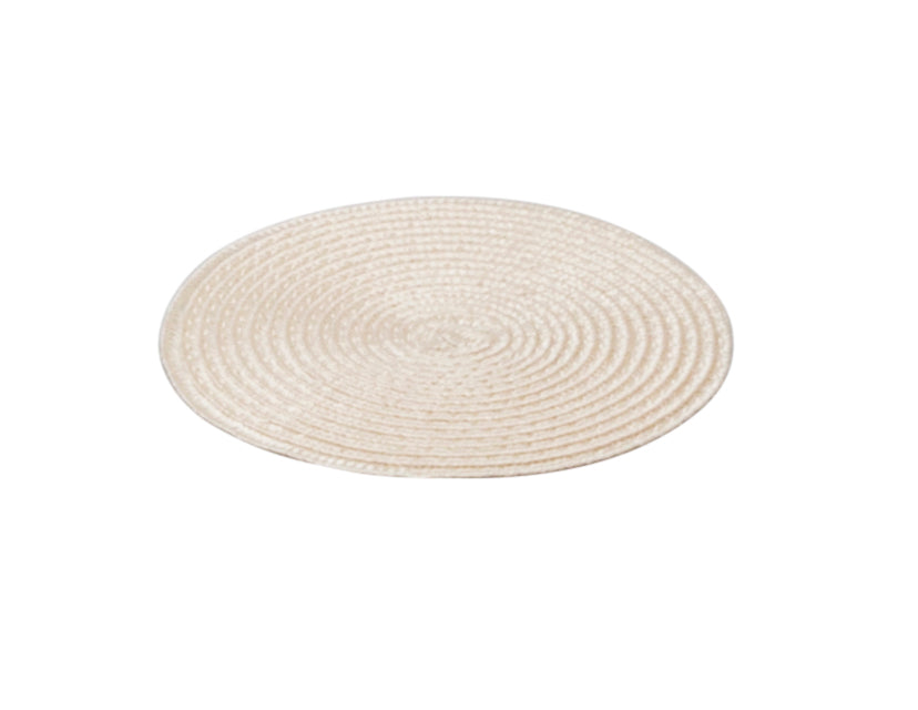 Pigment France Trocadero Coaster | TechStraw material, sturdy and durable | Ideal for year-round indoor or outdoor dining | Easy care: wipe clean with a sponge or cloth | Home Decor and Serveware | 2Jour Concierge, your luxury lifestyle shop