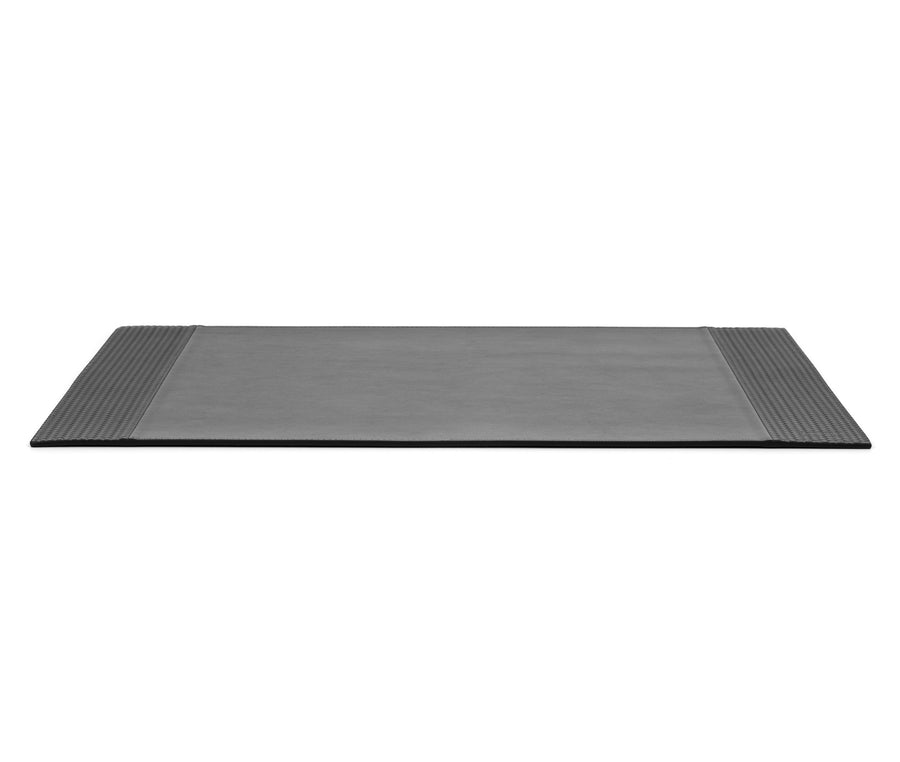 Pinetti Rectangular Leather Placemat | Features handwoven leather bands on the sides | Luxurious and sophisticated design | Perfect for elevating any dining experience | Home Decor and Serveware | 2Jour Concierge, your luxury lifestyle shop