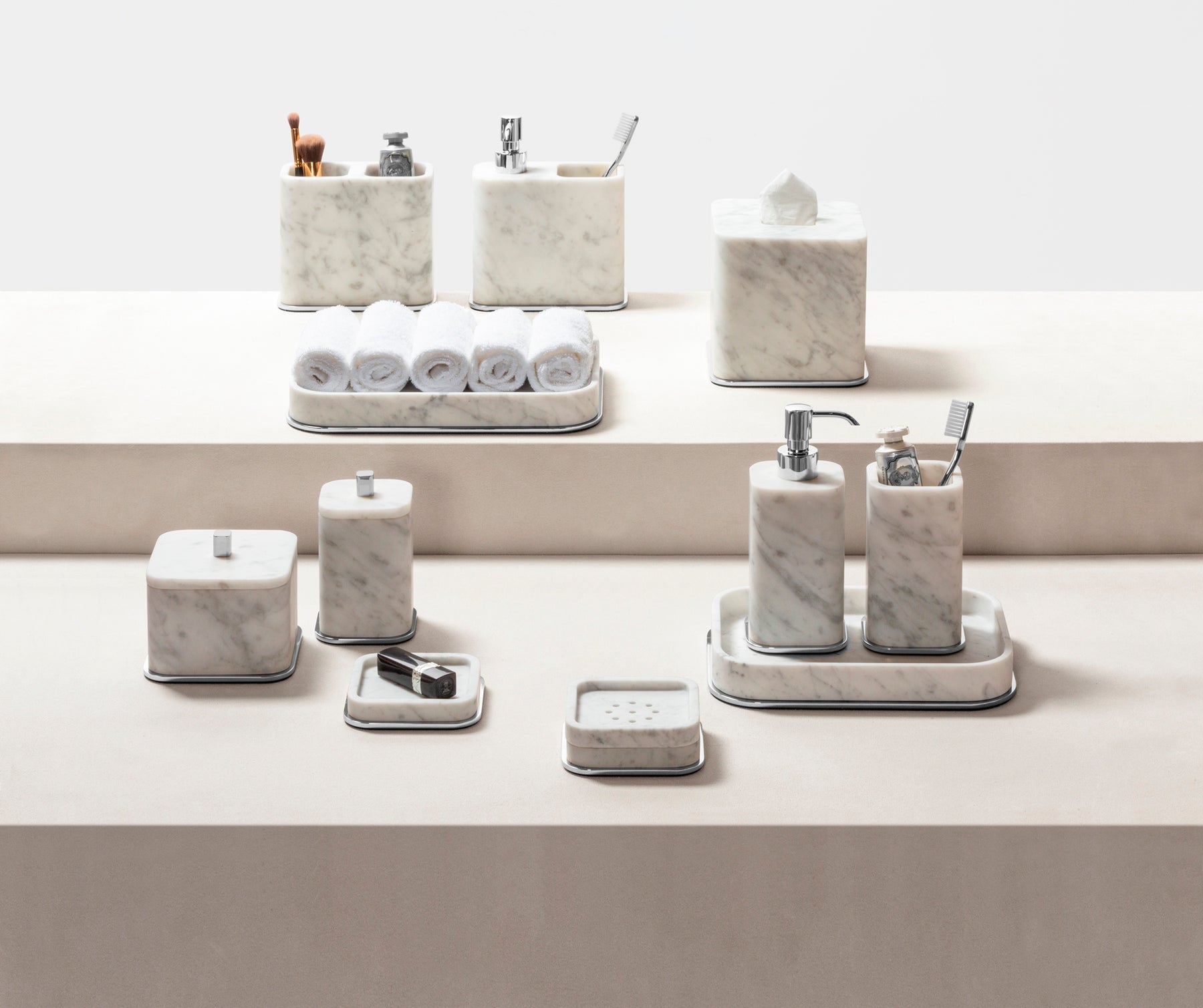 GIOBAGNARA Polo marble bathroom set - 01