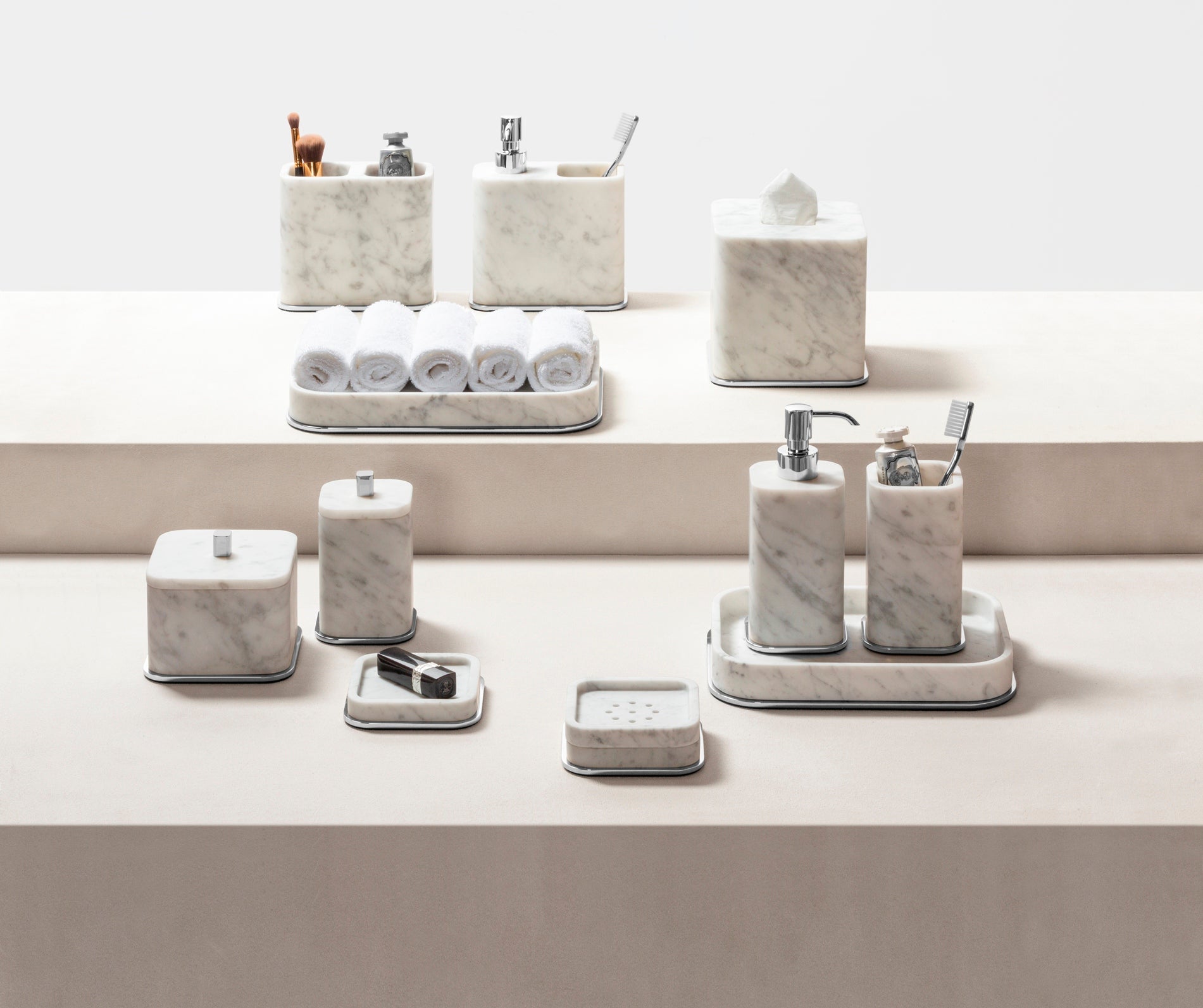 GIOBAGNARA Polo marble bathroom set - 01
