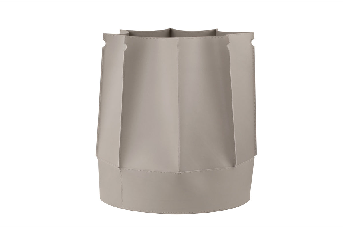 Rabitti 1969 Muscari Saddle Leather Storage Basket | Elegant and Functional Storage Solution | Crafted with High-Quality Saddle Leather | Explore a Range of Luxury Home Accessories at 2Jour Concierge, #1 luxury high-end gift & lifestyle shop