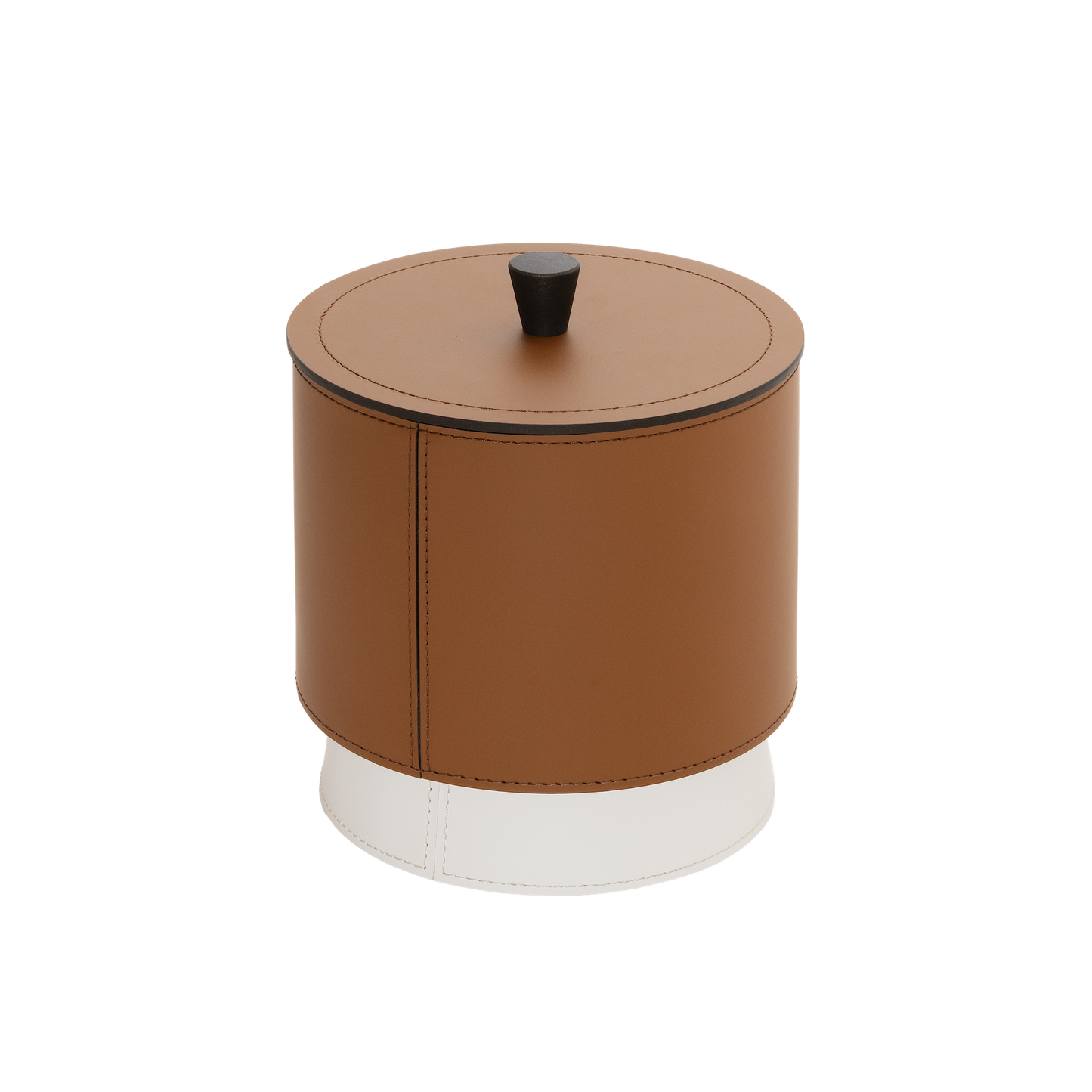 Rudi Zenit | Desk Set: Regenerated leather with contrasting base and smooth, matte finish, featuring a complete suite of accessories (desk blotter, pen holder, trays, and boxes) for organized and elegant workspaces | Office + Tech / Desk Sets & Organizers | 2Jour Concierge, your luxury lifestyle shop