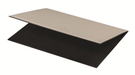 Giobagnara Andrew Openable Leather-Covered Desk Blotter | Stylish and Functional Design | Leather Covered Rigid Openable Pad with Inner Space for Sheets | Varying Thickness for Added Comfort | Explore a Range of Luxury Desk Accessories at 2Jour Concierge, #1 luxury high-end gift & lifestyle shop