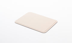 Polo Leather-Covered Wood Desk Blotter Small
