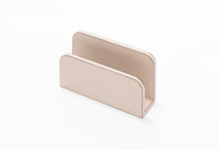 Polo Leather-Covered Wood Envelope Mail Holder