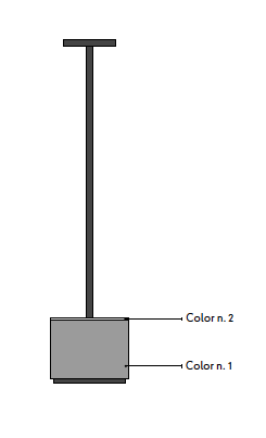 Twister Regenerated Leather-Covered Doorstop With Metal Handle