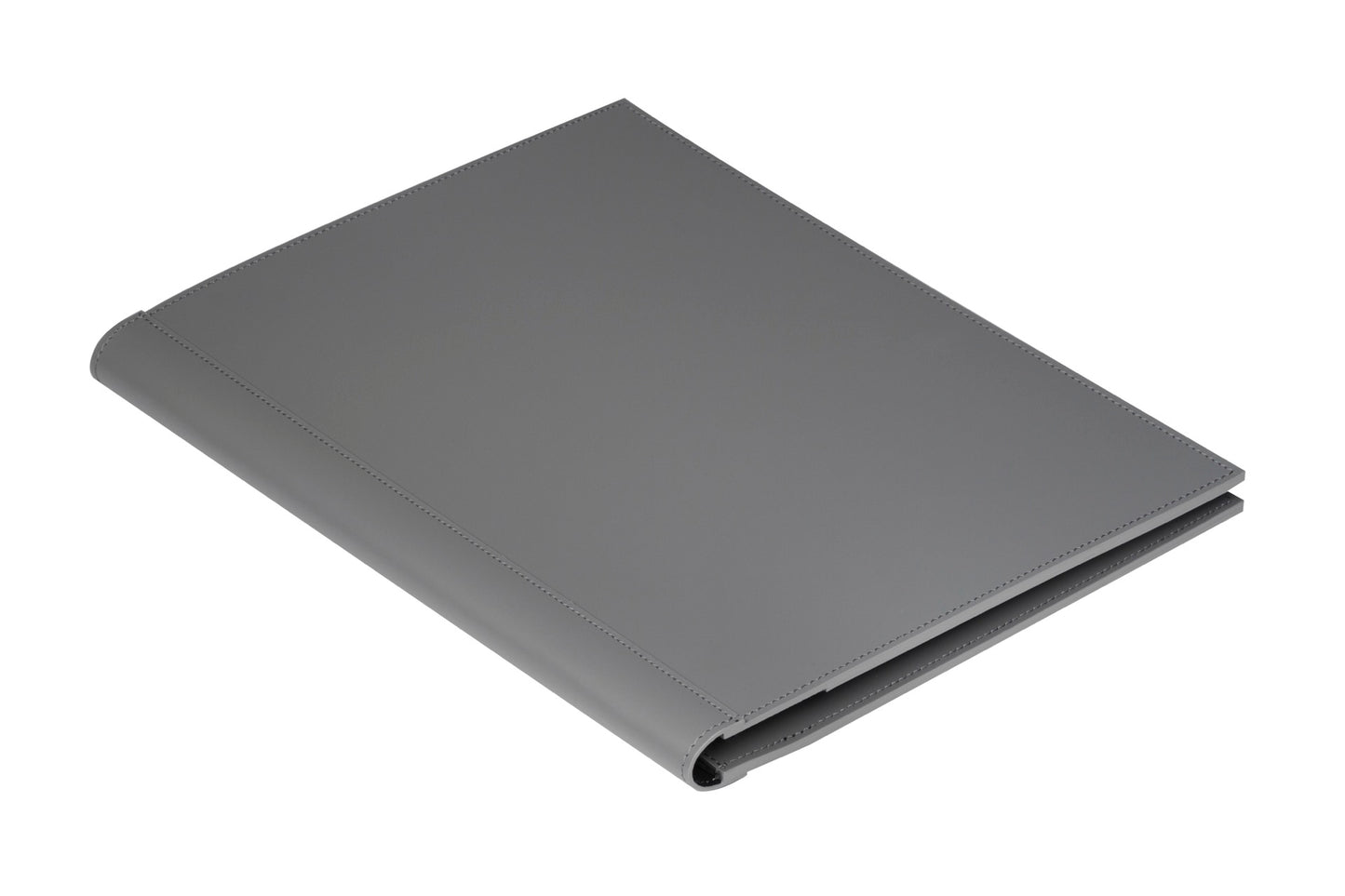 Regenerated Leather Notepad Holder with Fabric Interior