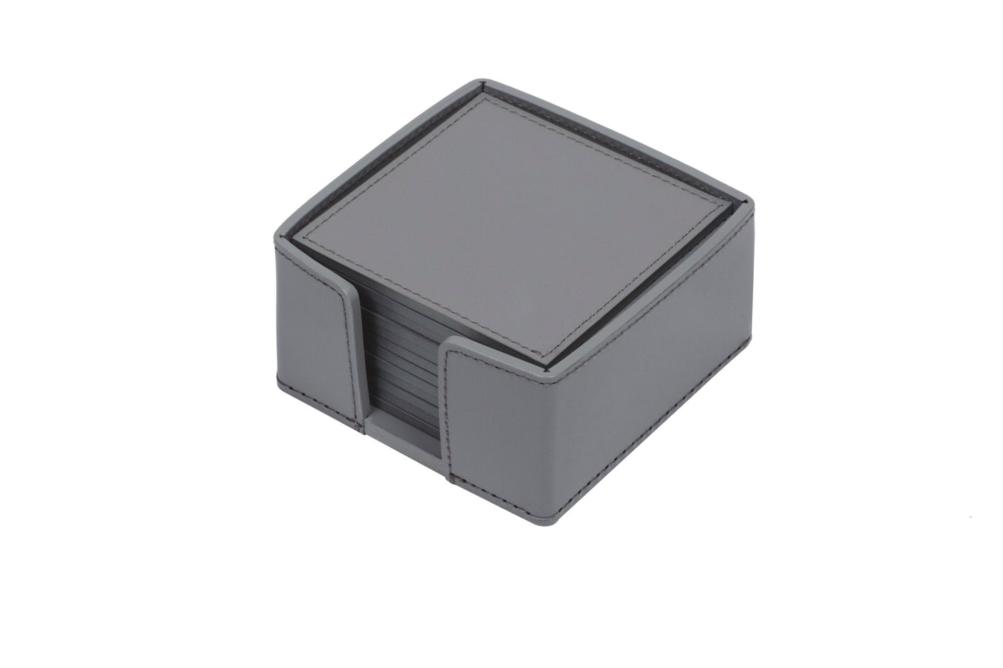 Acquerello Regenerated Leather Coaster Holder & 6/12 Coasters