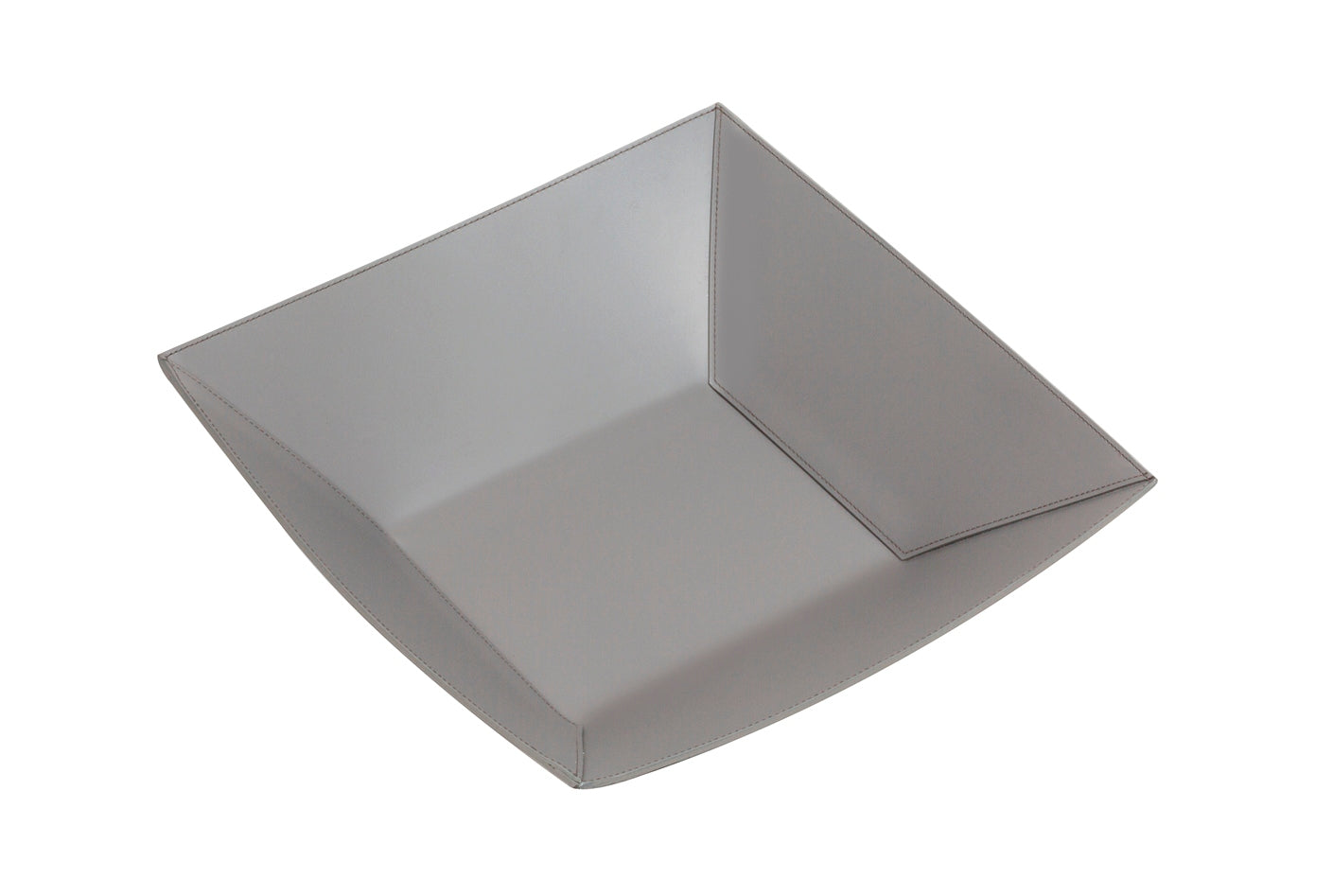 Ninfea Regenerated Leather Trinket Bowl Square