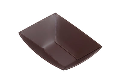 Ninfea Regenerated Leather Trinket Bowl Rectangular