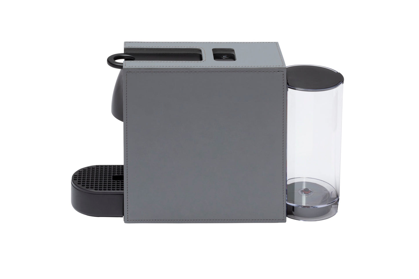 Rudi Essenza | Coffee Machine: Nespresso® system with regenerated leather cover and smooth matte finish, ideal for refined hospitality and in-room service | Serveware + Hospitality / Coffee Machines + Kettles | 2Jour Concierge, your luxury lifestyle shop