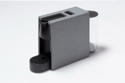 Rudi Essenza | Coffee Machine: Nespresso® system with regenerated leather cover and smooth matte finish, ideal for refined hospitality and in-room service | Serveware + Hospitality / Coffee Machines + Kettles | 2Jour Concierge, your luxury lifestyle shop