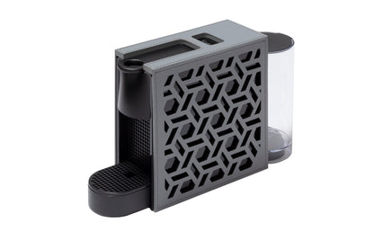 Rudi Essenza | Coffee Machine: Nespresso® system with regenerated leather cover and smooth matte finish, ideal for refined hospitality and in-room service | Serveware + Hospitality / Coffee Machines + Kettles | 2Jour Concierge, your luxury lifestyle shop